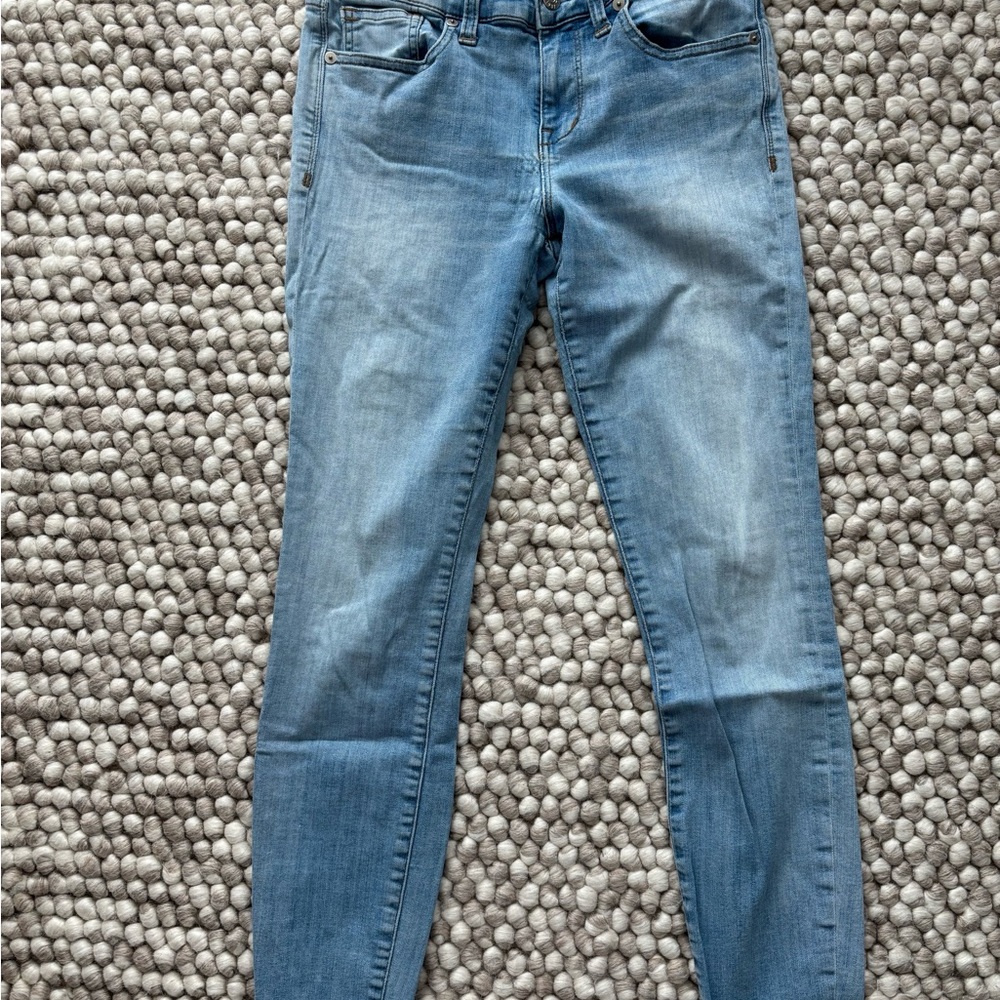 Madewell Light Blue Skinny Jeans